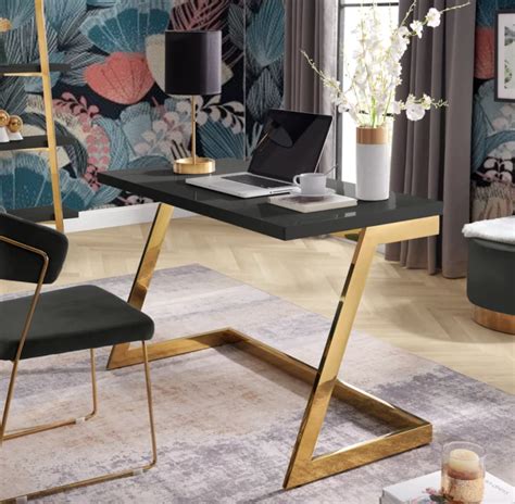 The 15 Best Black Gold Desks 